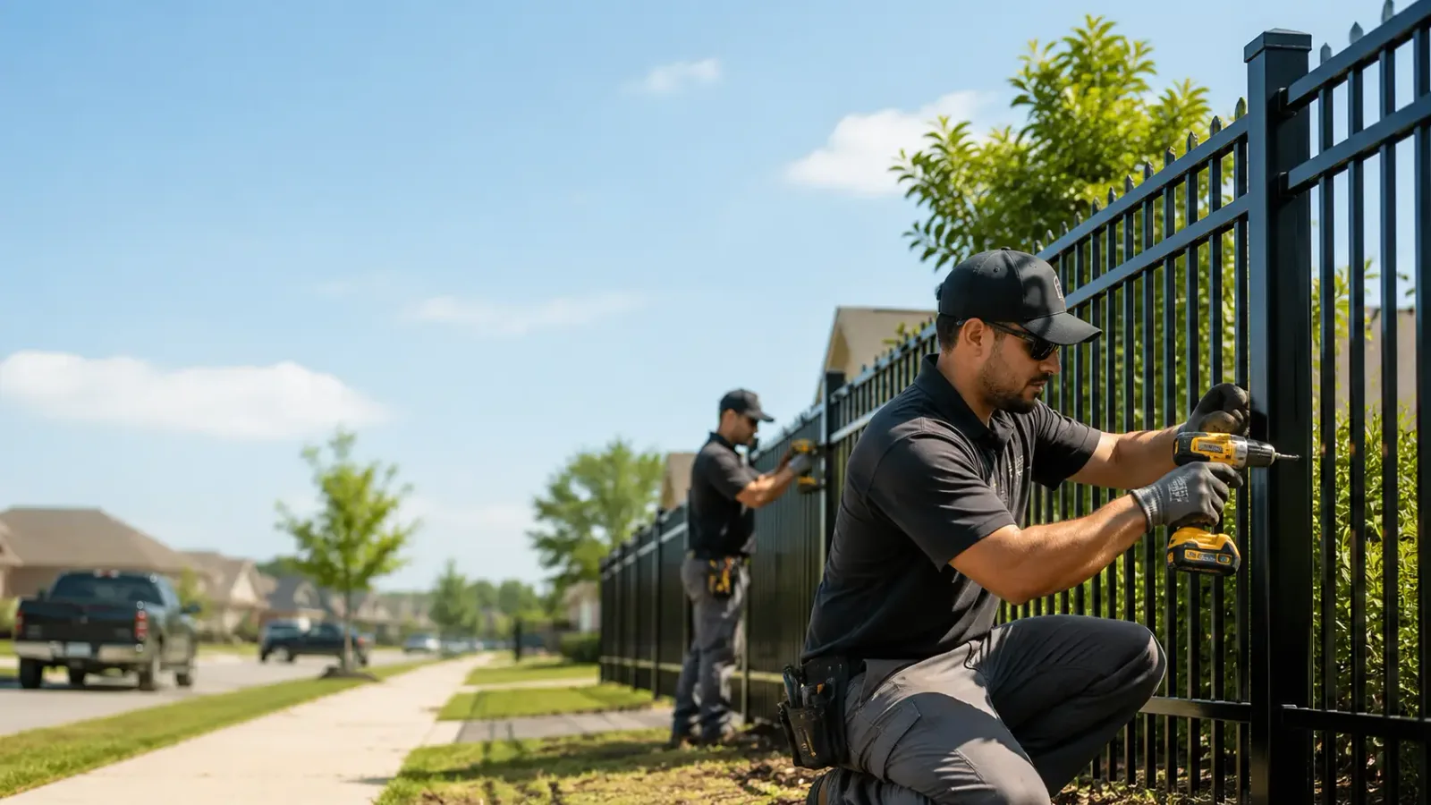 Metal Fence Installation in Romeoville, IL